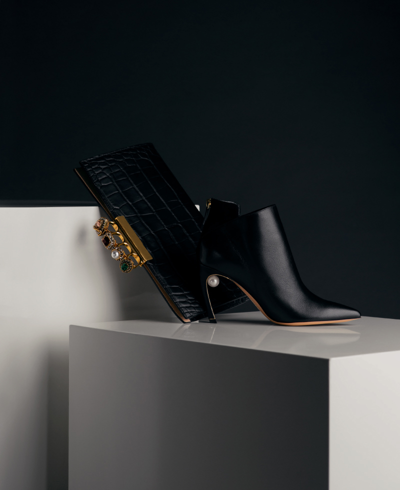 Sarah Oden Photographer Alexander McQueen and Nicholas Kirkwood lookbook for Barbara Jean Store photograph